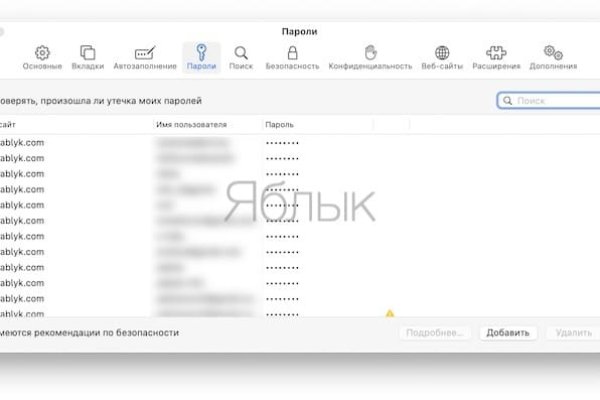 Забыл пароль кракен