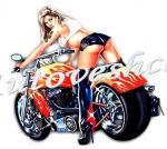"Moto Girl, racing"